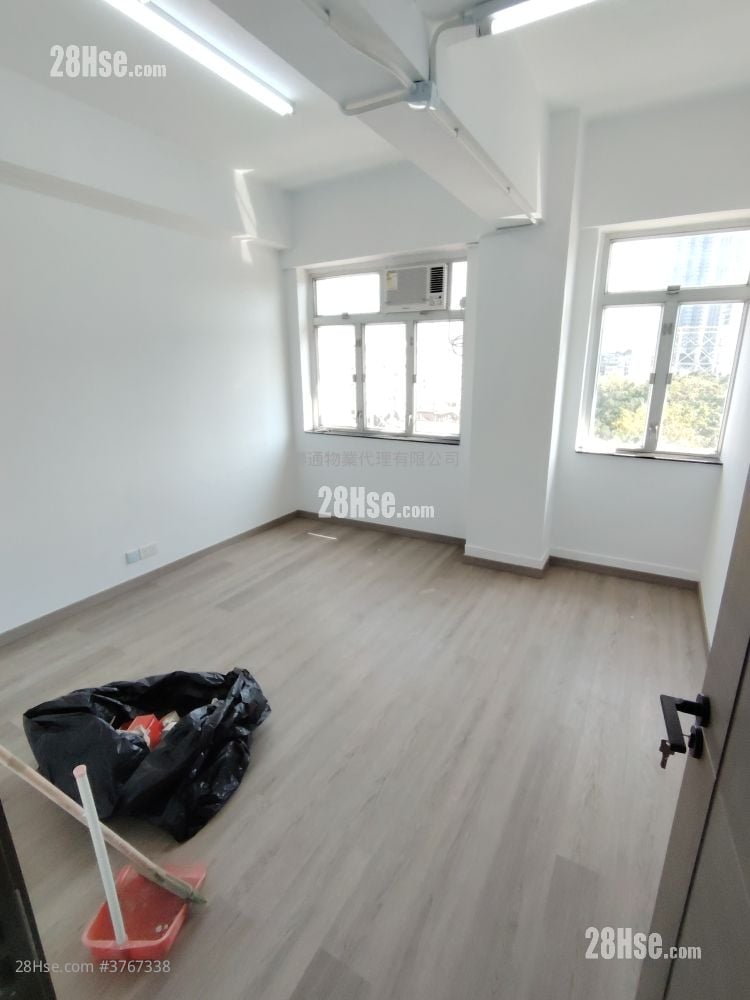 中华工业大厦 租盘 开放式间隔 230 平方尺