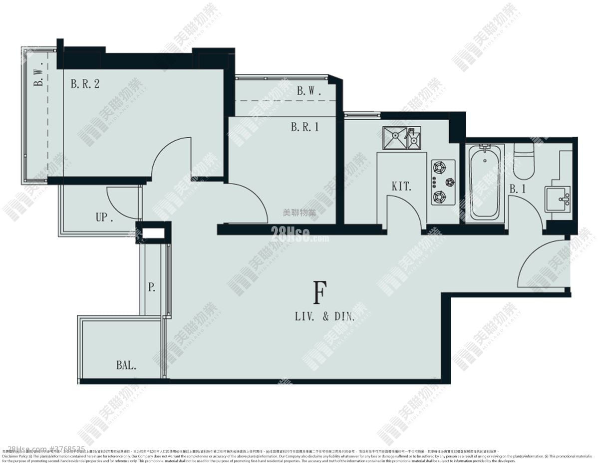 The Beaumount Sell 2 Bedrooms 503 ft²