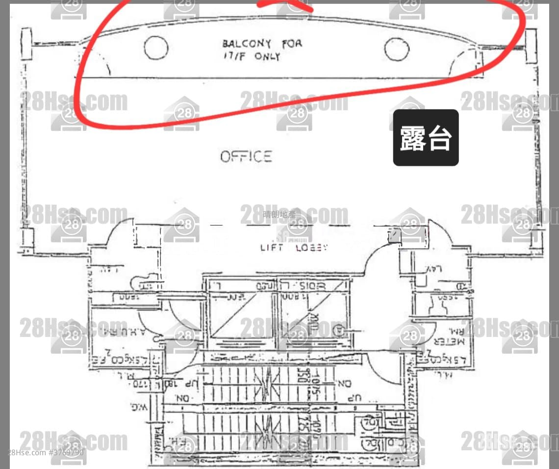 中晶金融中心 租盘 1 房 , 1 厕所