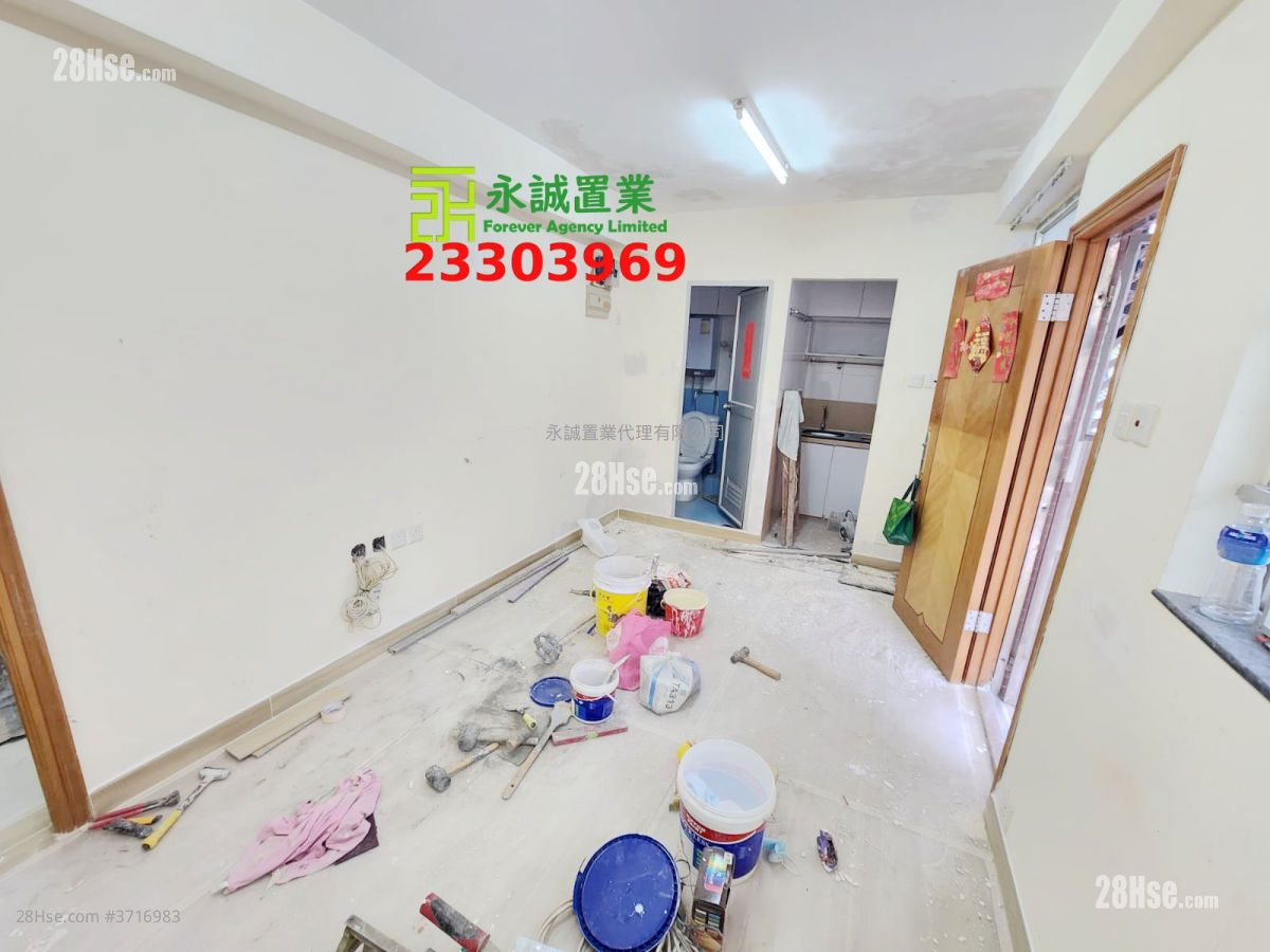 村屋 租盤 1 房 , 1 浴室 350 平方呎