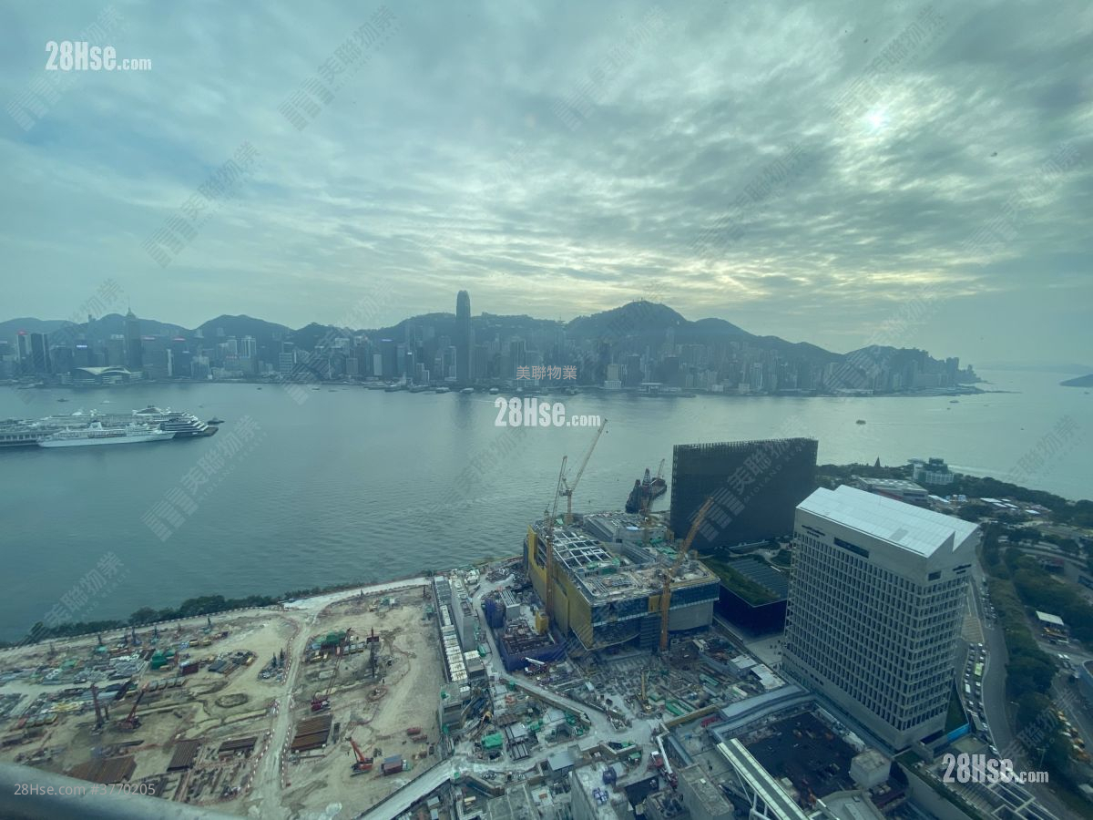 君臨天下 租盤 3 房 , 2 浴室 1,061 平方呎