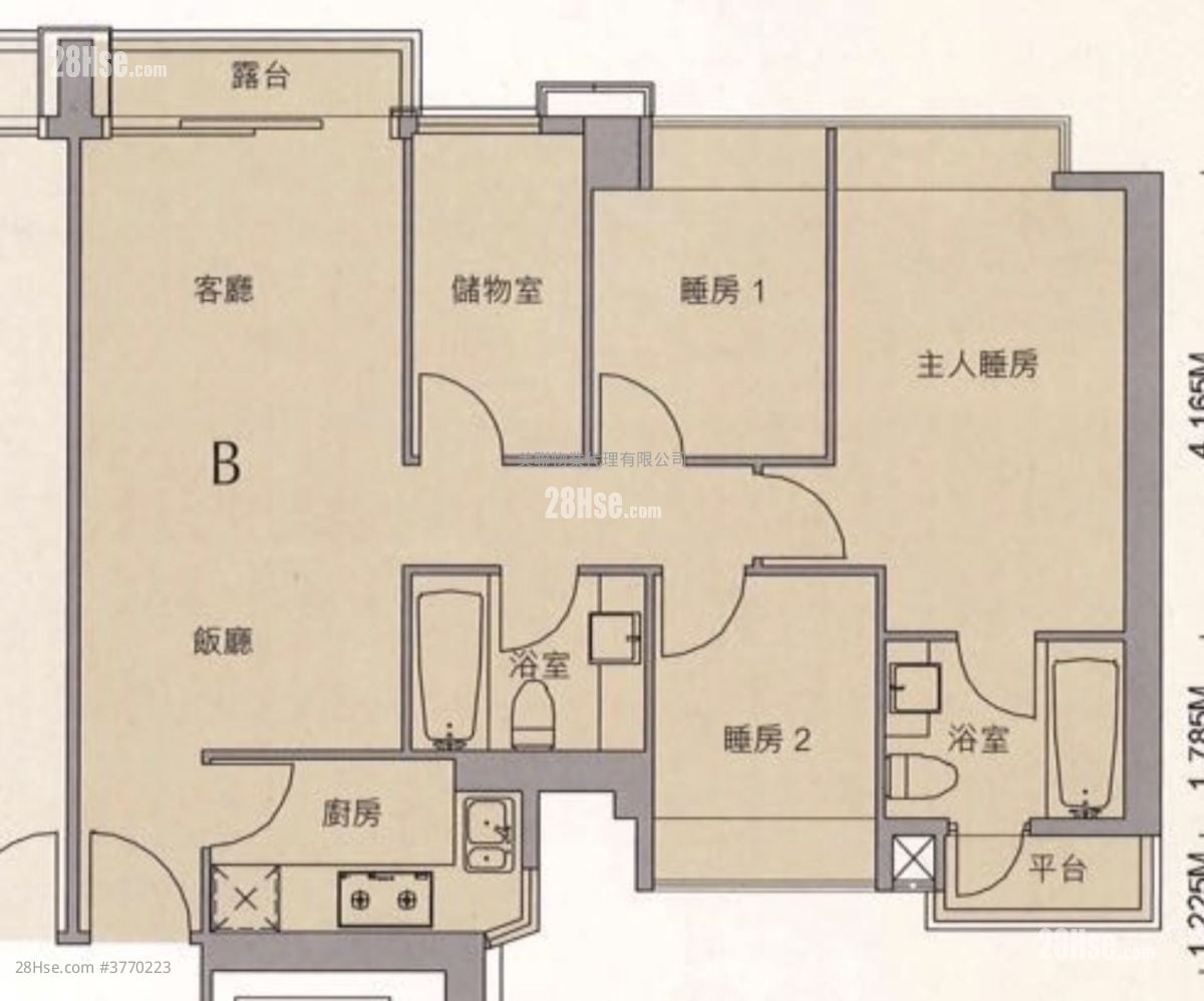 Lexington Hill Sell 3 Bedrooms , 1 Bathroom 739 ft²