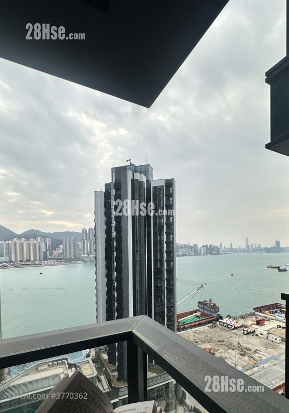 蔚蓝东岸 租盘 开放式间隔 , 1 浴室 266 平方尺