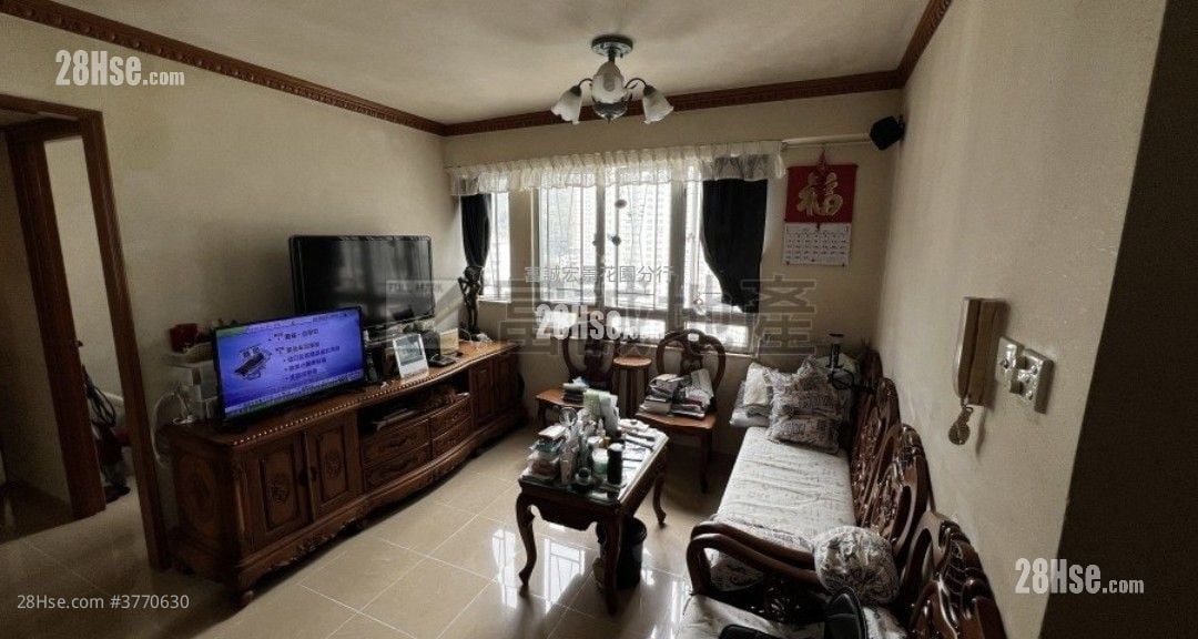 宏景花园 售盘 3 房 , 1 浴室 572 平方尺