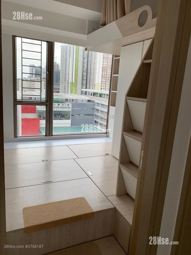 寓弍捌 租盘 2 房 , 1 浴室 433 平方尺