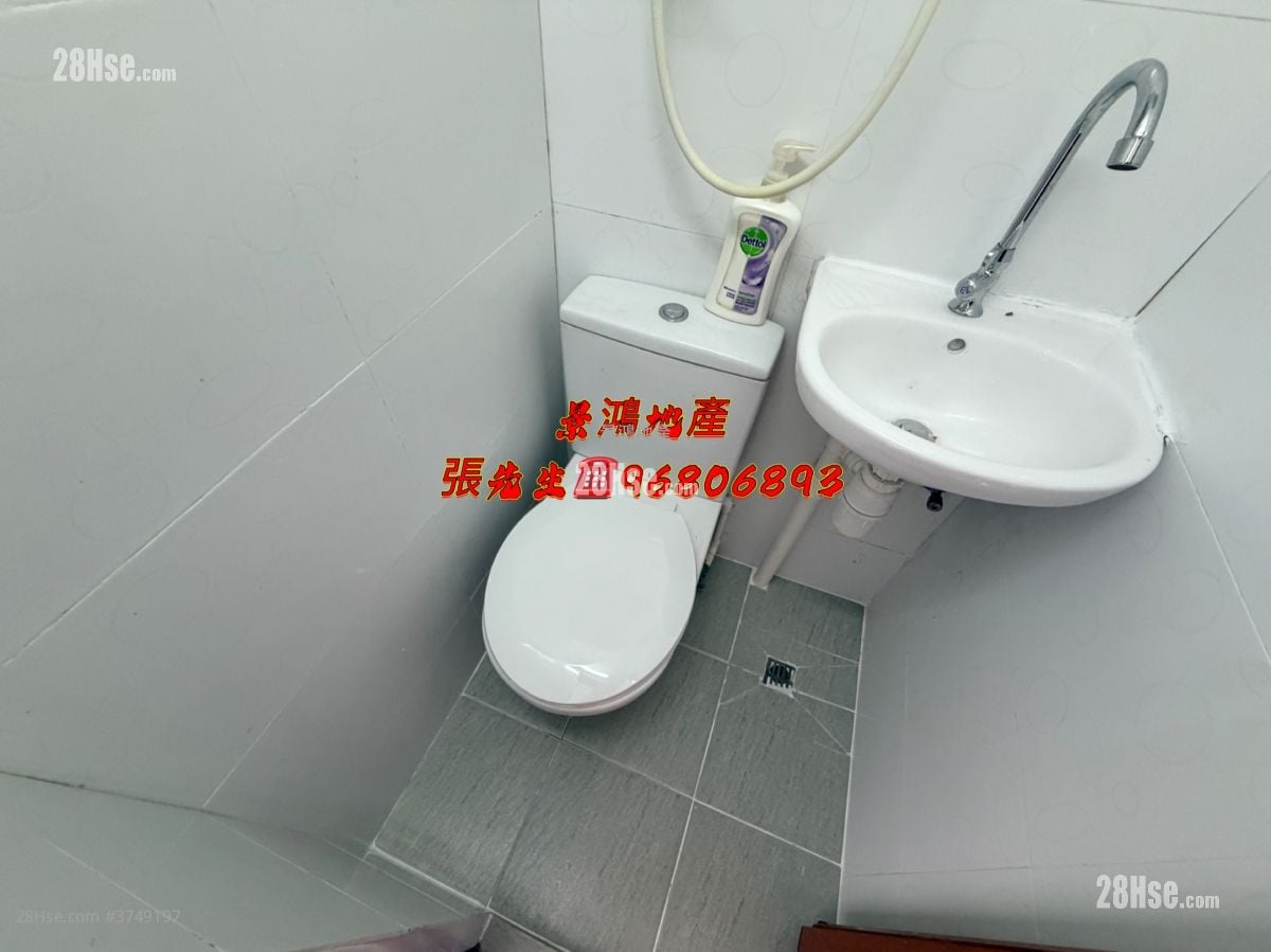 文蔚楼 租盘 开放式间隔 , 1 浴室 90 平方尺