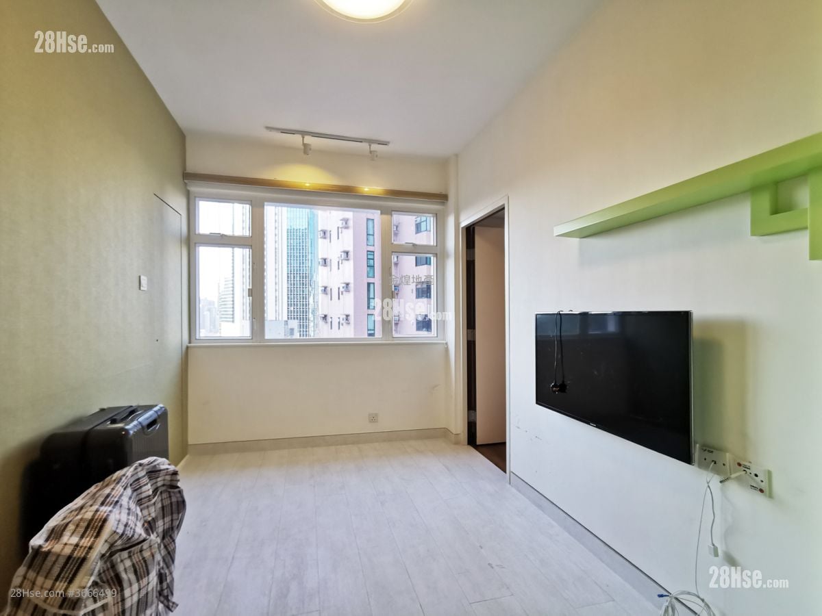 山胜大厦 租盘 2 房 , 1 浴室 563 平方尺