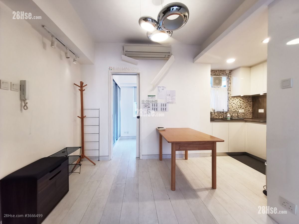 山胜大厦 租盘 2 房 , 1 浴室 563 平方尺