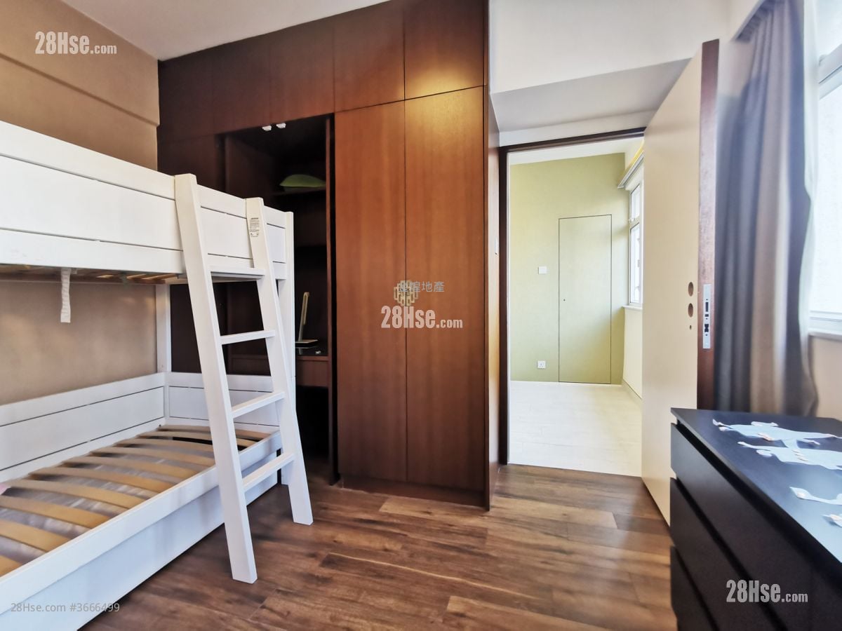 山胜大厦 租盘 2 房 , 1 浴室 563 平方尺