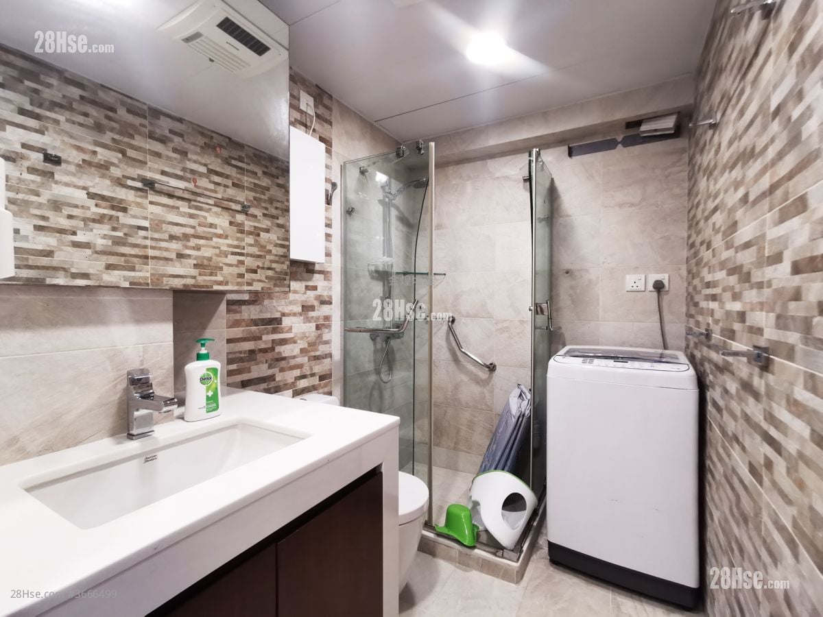 山胜大厦 租盘 2 房 , 1 浴室 563 平方尺