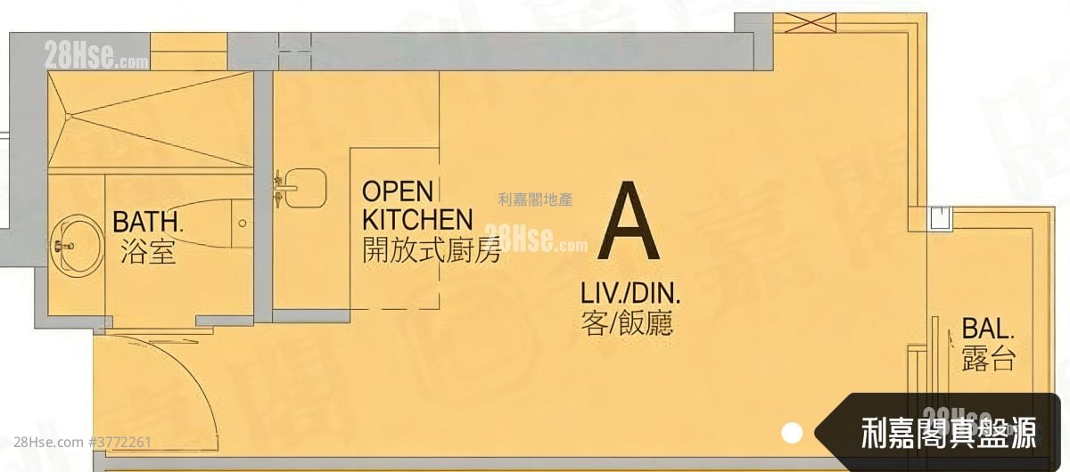 喜点 售盘 273 平方尺