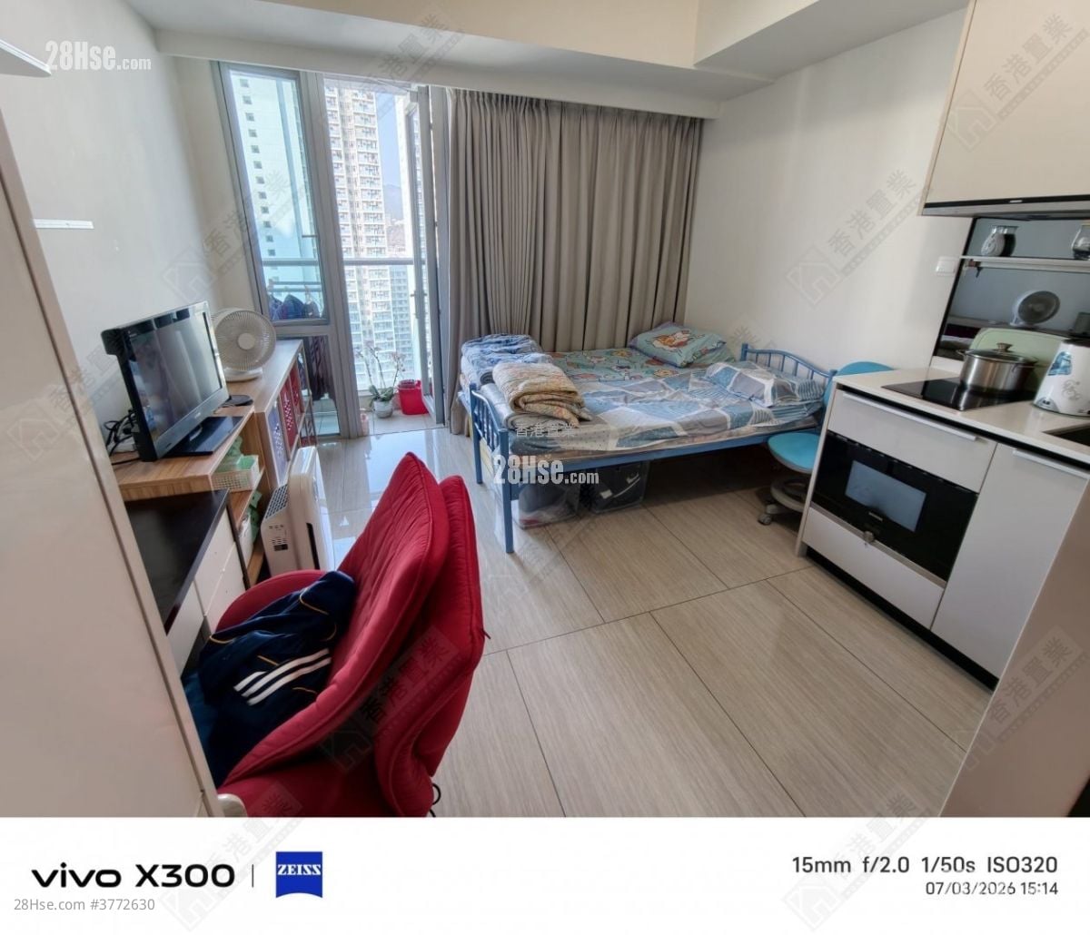 汇玺 售盘 开放式间隔 , 1 浴室 272 平方尺