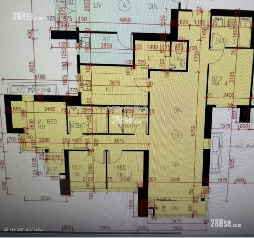 Lp6 Sell 4 Bedrooms , 3 Bathrooms 1,086 ft²