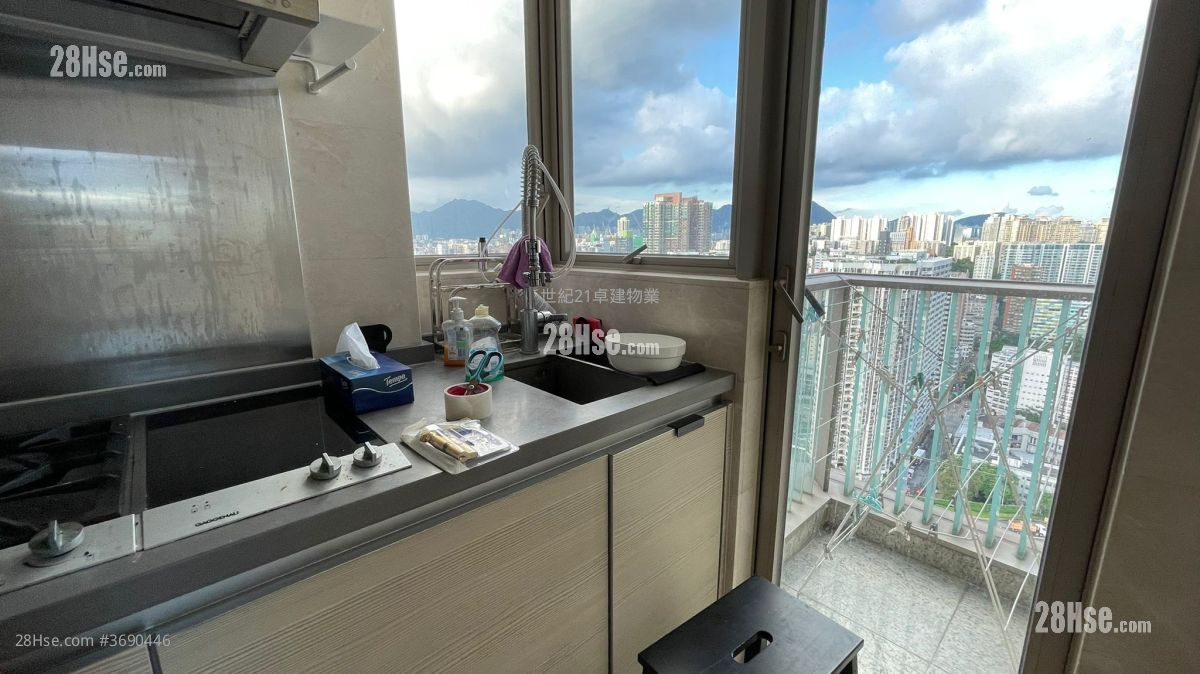 御金國峯 租盤 1 房 , 1 浴室 483 平方呎