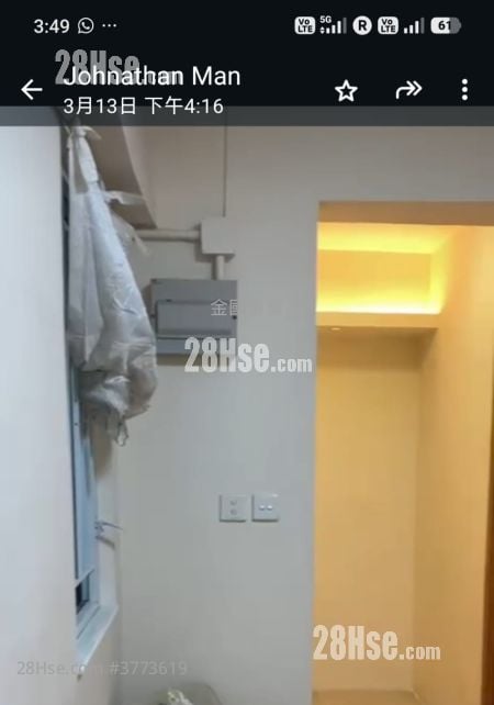 恒运大厦 租盘 2 房 , 1 浴室 412 平方尺