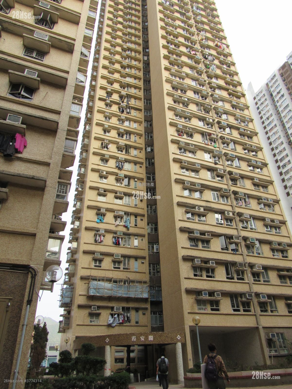 渔安苑 租盘 2 房 469 平方尺