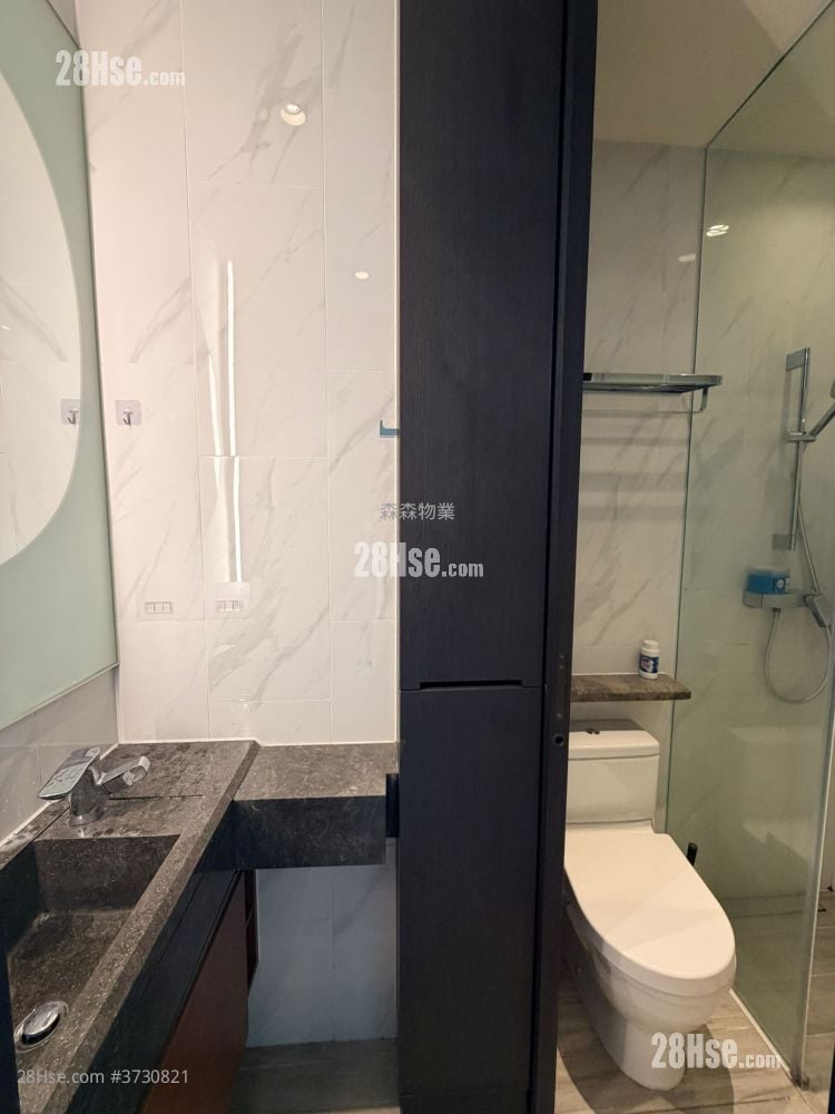 君豪峰 租盘 开放式间隔 , 1 浴室 218 平方尺