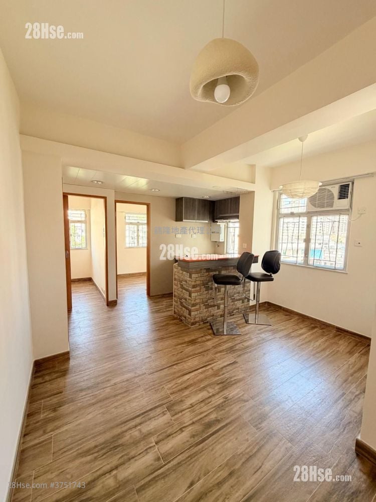 富安大廈 租盤 2 房 , 1 浴室 352 平方呎