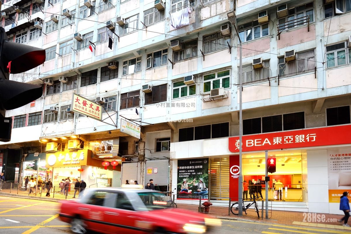 building outlook: Fok Cheong Building Sell 2 Bedrooms , 1 Bathroom 335 ft²