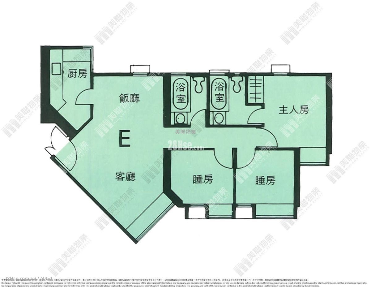 Sceneway Garden Sell 3 Bedrooms , 2 Bathrooms 720 ft²