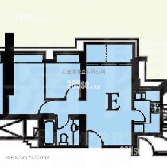 泓景台 售盘 2 房 434 平方尺