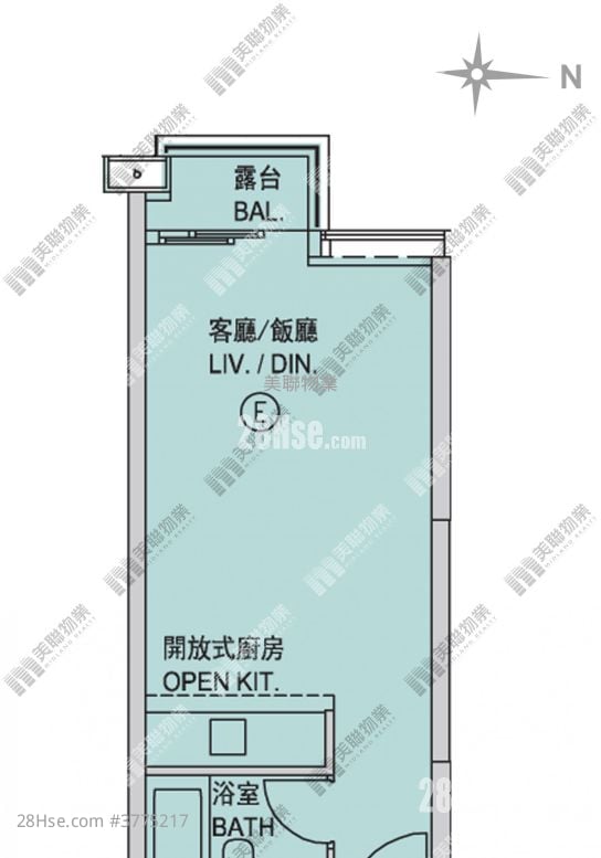 Savannah Sell Studio , 1 Bathroom 331 ft²