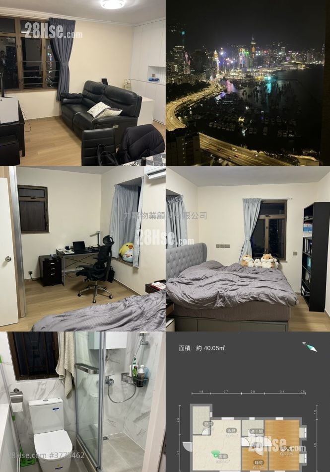 Victoria Centre Sell 2 Bedrooms , 1 Bathroom 534 ft²