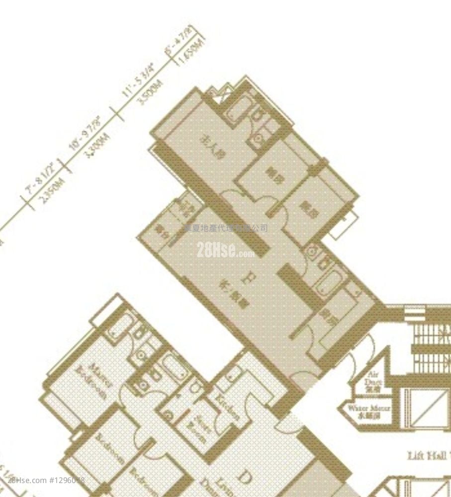 Billionnaire Royale Sell 3 Bedrooms , 2 Bathrooms 887 ft²