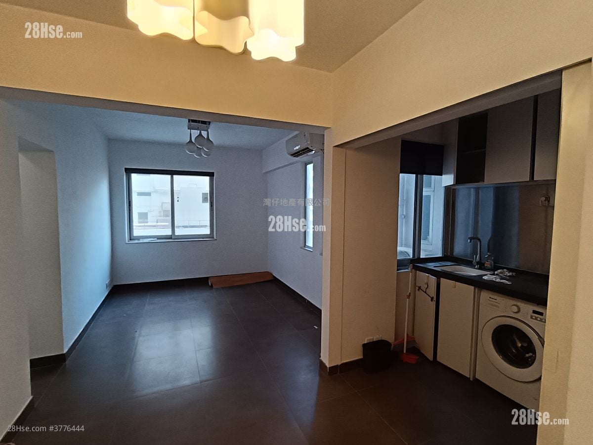 珠城大厦 租盘 1 房 , 1 浴室 424 平方尺