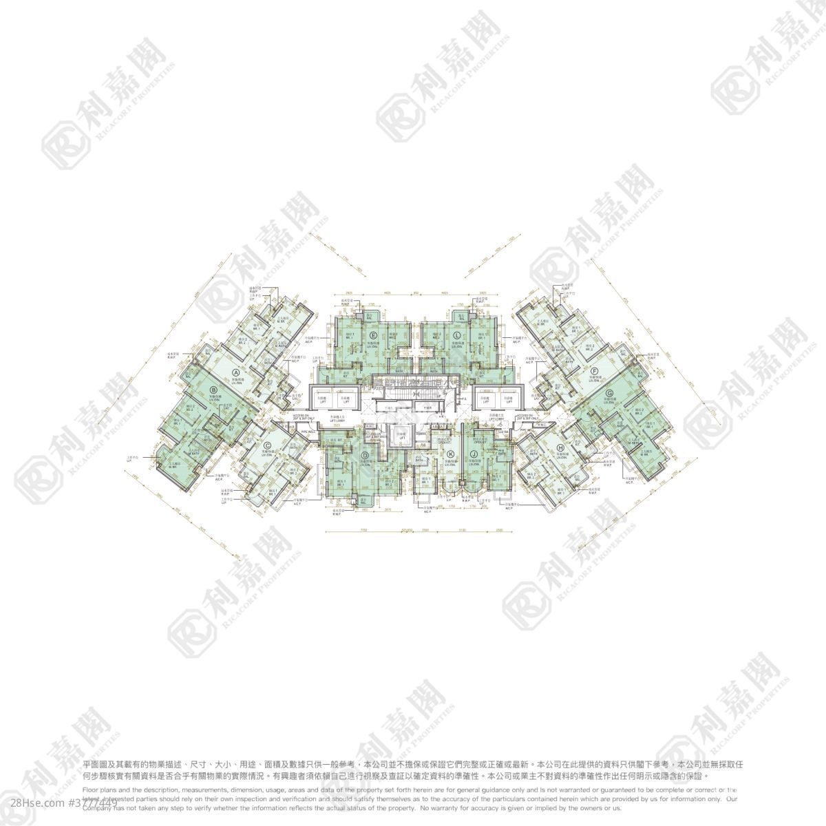 尚珒溋 售盘 2 房 466 平方尺