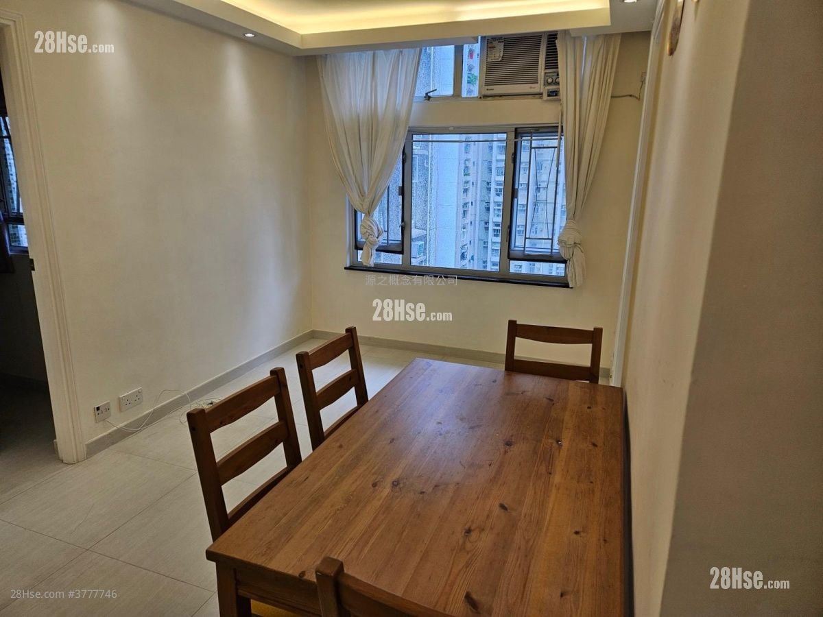 欣明苑 租盘 2 房 , 1 浴室 401 平方尺