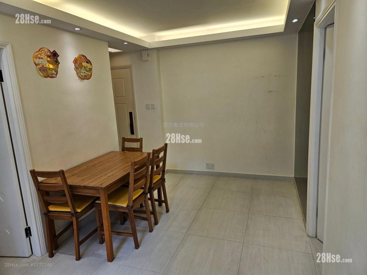 欣明苑 租盘 2 房 , 1 浴室 401 平方尺