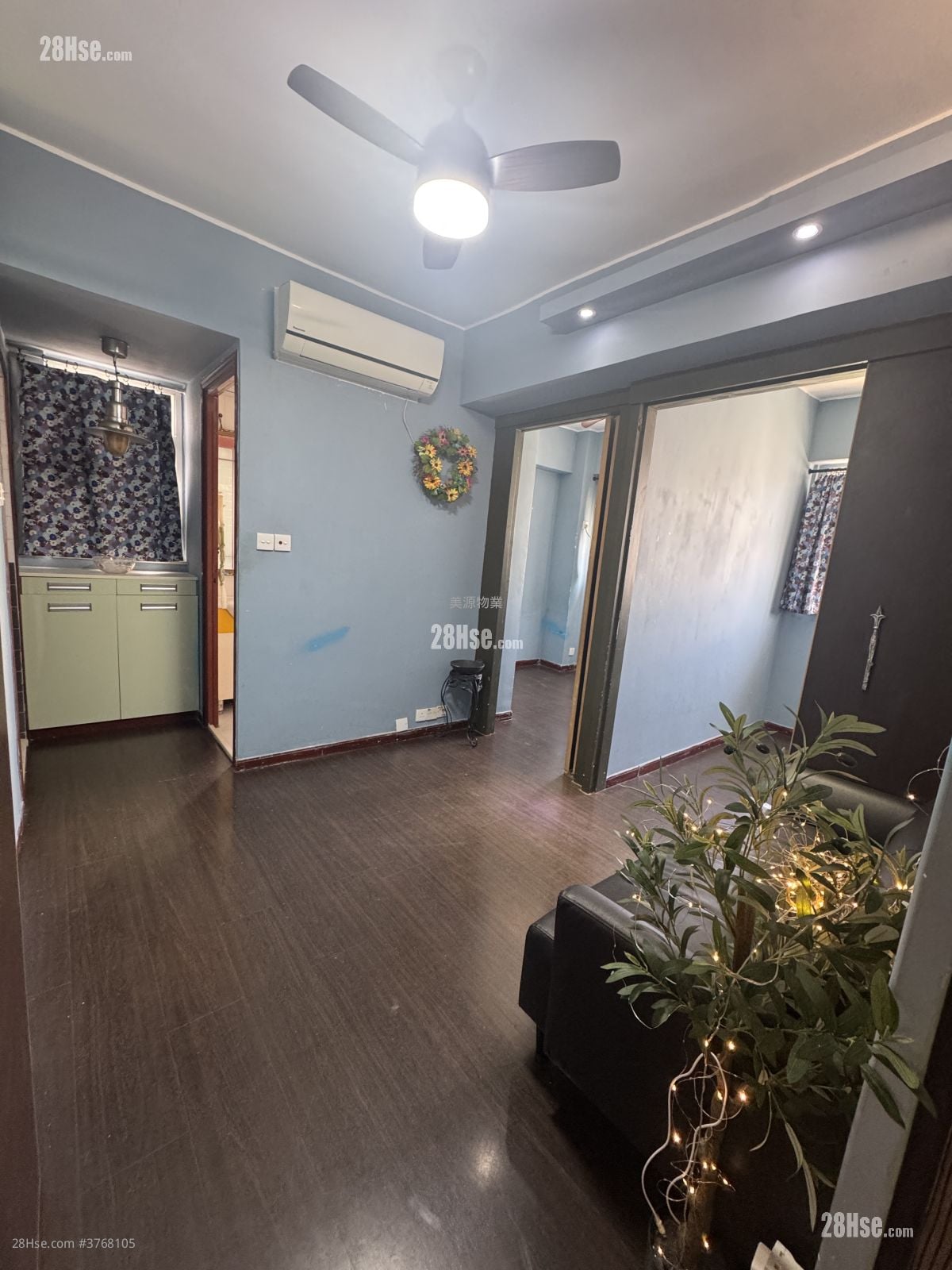 金华大厦 租盘 2 房 , 1 浴室 372 平方尺