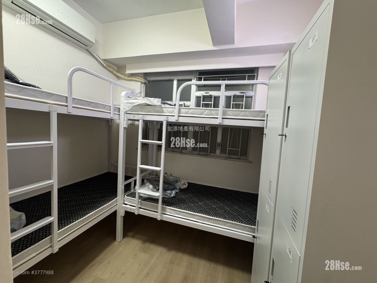 青云大厦 租盘 2 房 , 1 浴室 495 平方尺