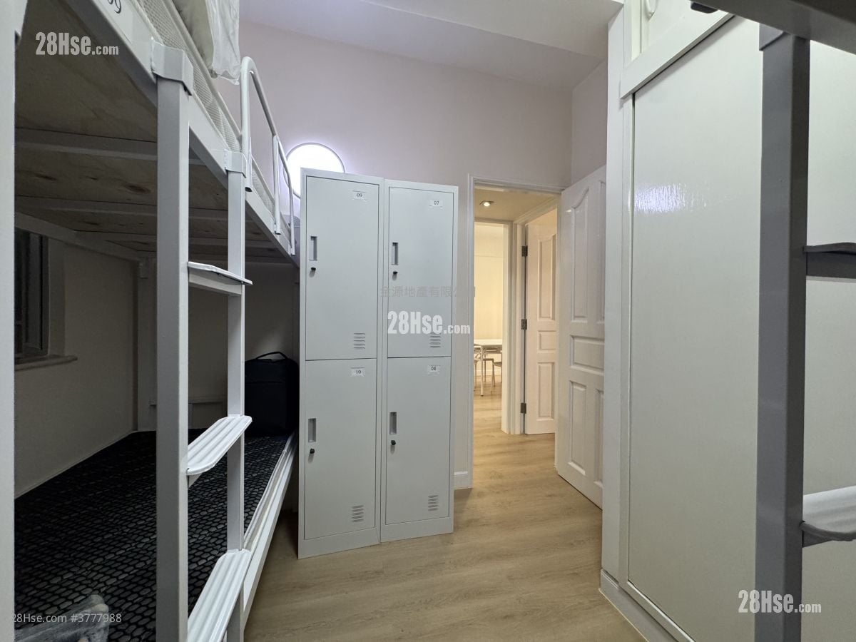 青云大厦 租盘 2 房 , 1 浴室 495 平方尺