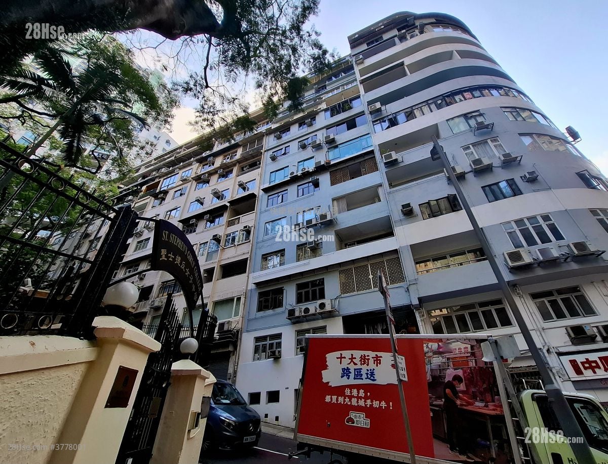 Hing Wah Mansions Rental 2 Bedrooms , 1 Bathroom 465 ft²