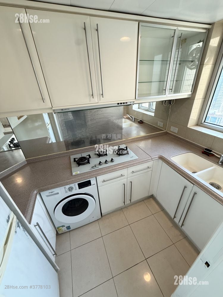 泓景台 租盘 2 房 , 1 浴室 509 平方尺