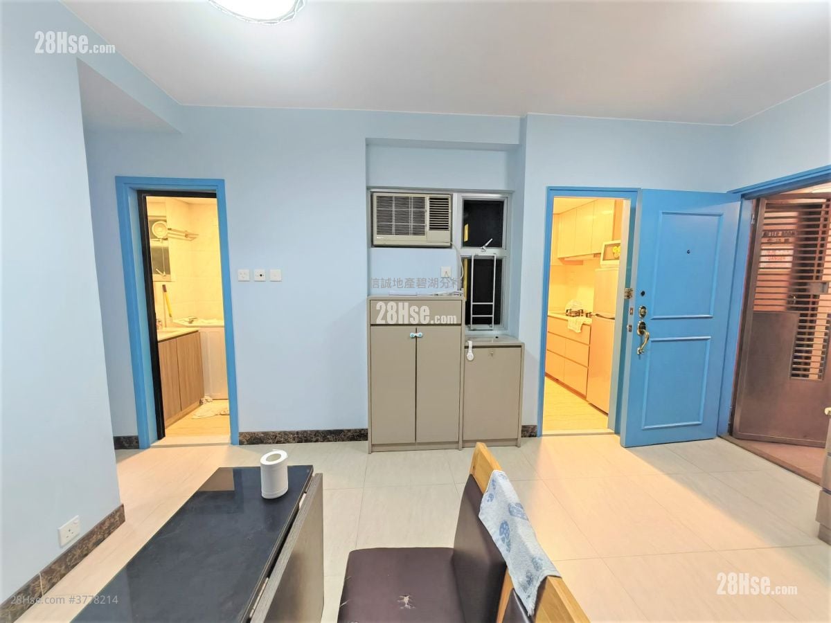 花都广场 租盘 2 房 , 1 浴室 370 平方尺