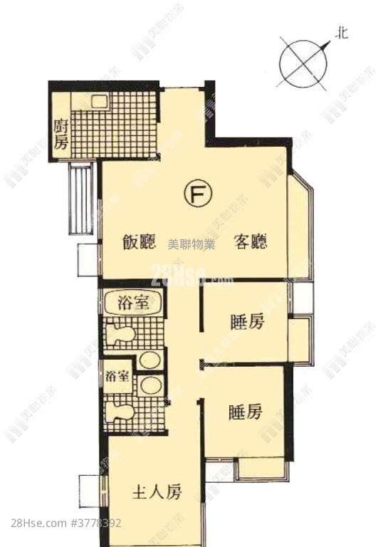 Ravana Garden Sell 3 Bedrooms 545 ft²