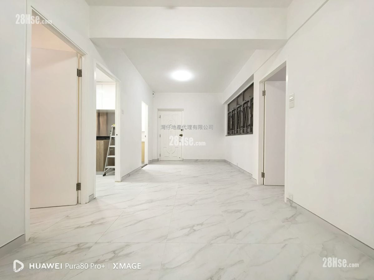 置安大厦 租盘 2 房 , 1 浴室 465 平方尺