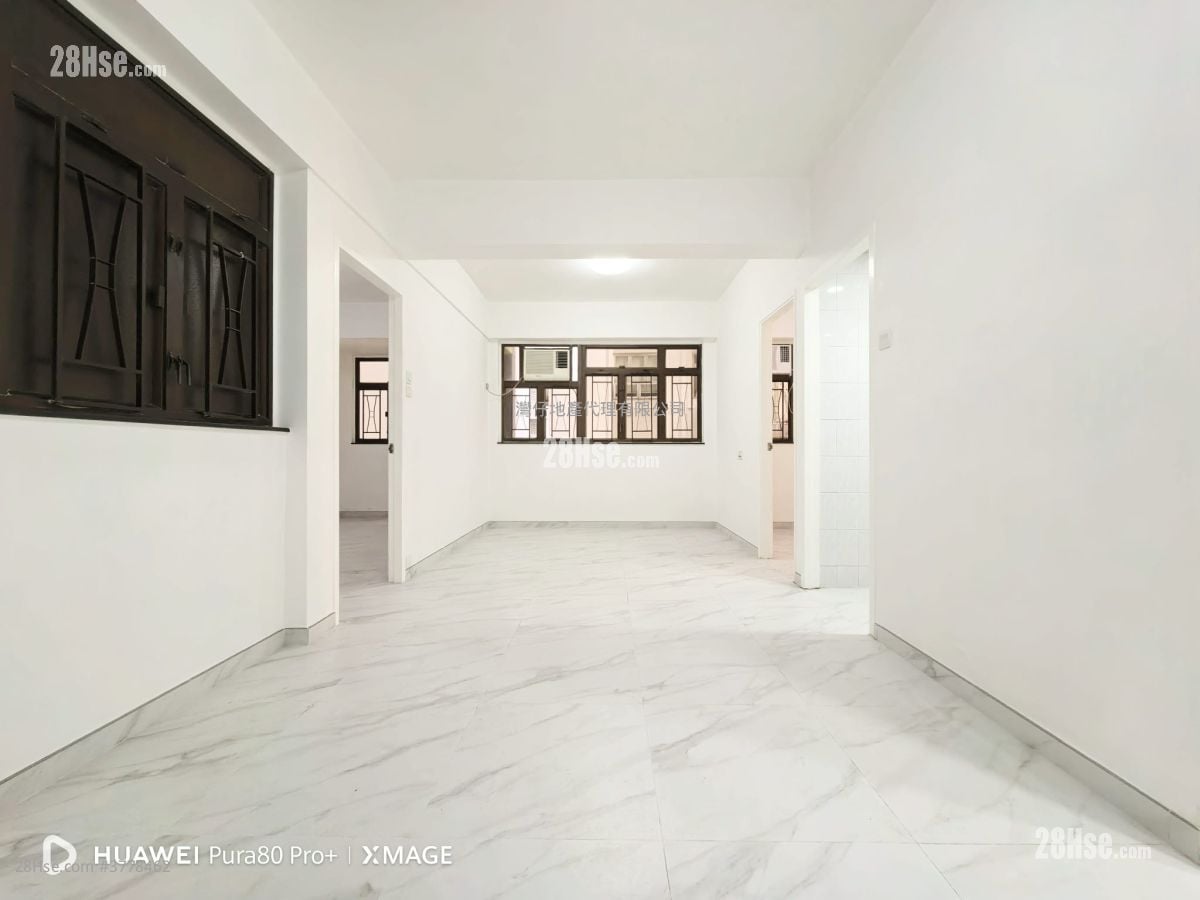 置安大厦 租盘 2 房 , 1 浴室 465 平方尺