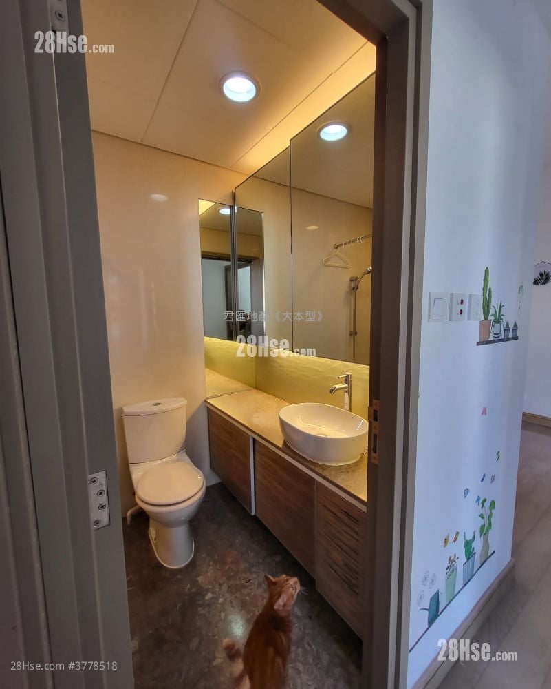 嘉贤居 租盘 2 房 , 1 浴室 505 平方尺