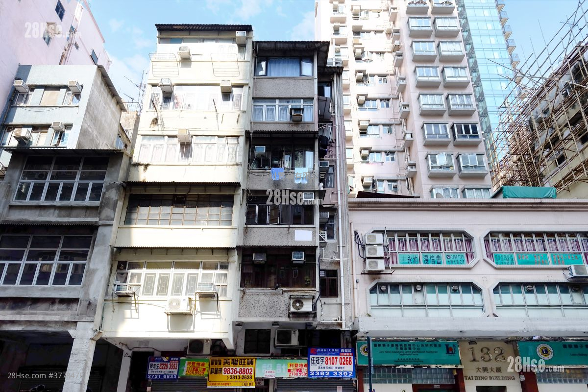 大廈外觀: 元州街138號 售盤 2 房 , 1 浴室 222 平方呎