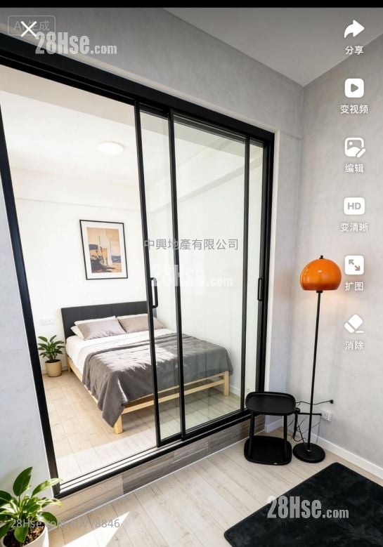 环海大厦 租盘 2 房 250 平方尺