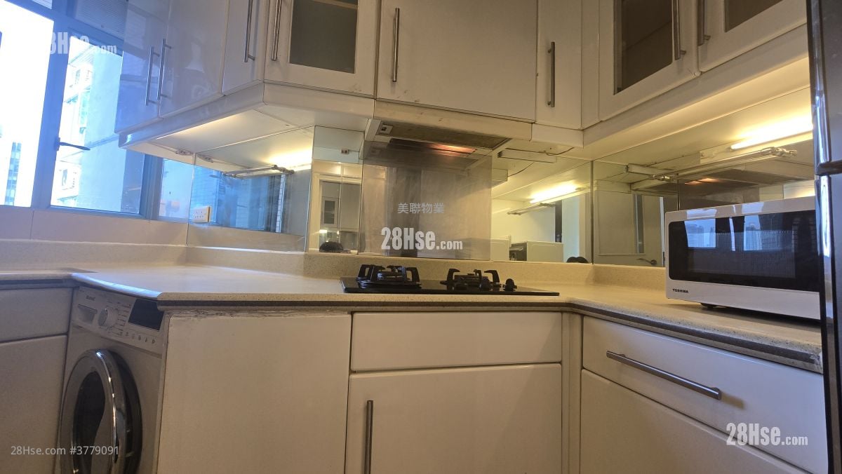 港景峰 租盘 2 房 , 1 浴室 496 平方尺