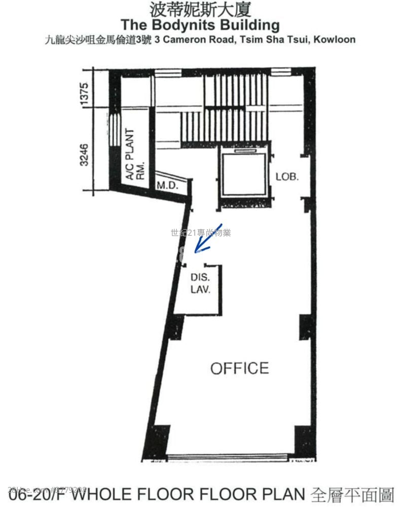 波蒂妮斯大厦 租盘