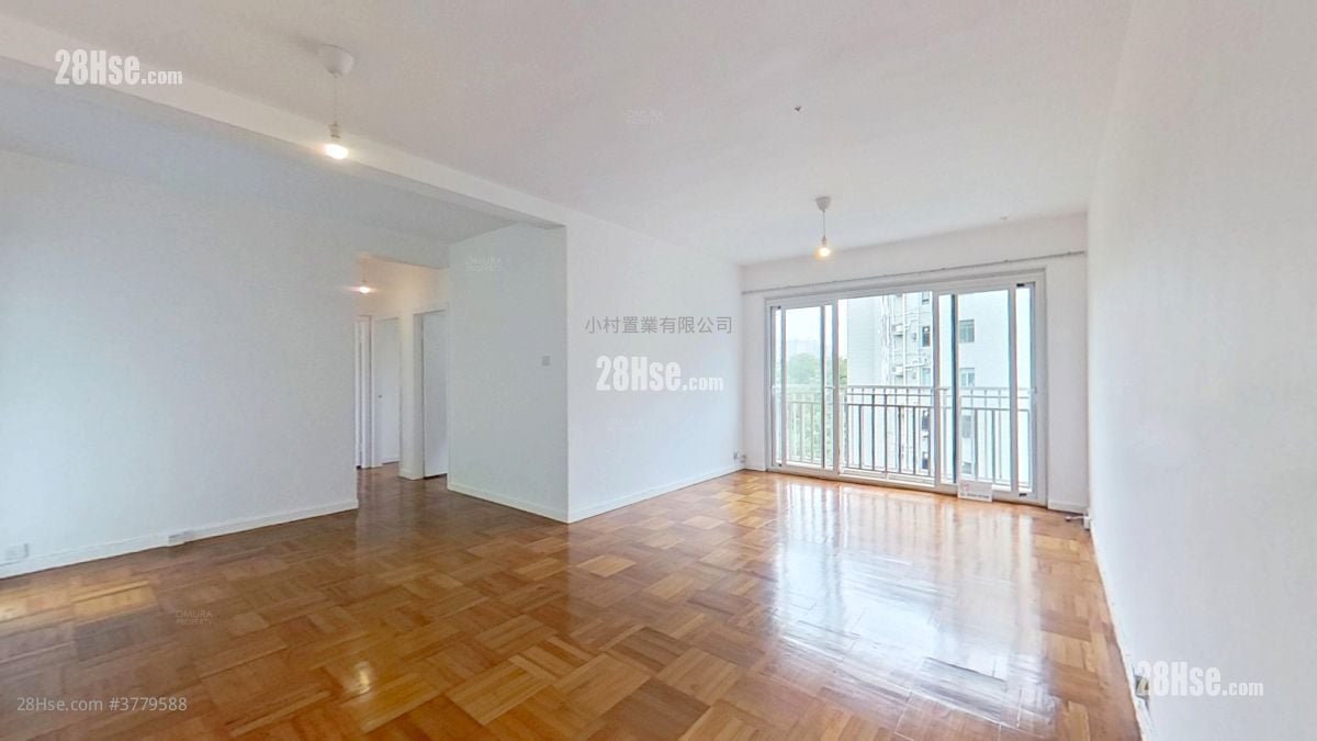 厅: 恒琪园 租盘 3 房 , 2 浴室 977 平方尺