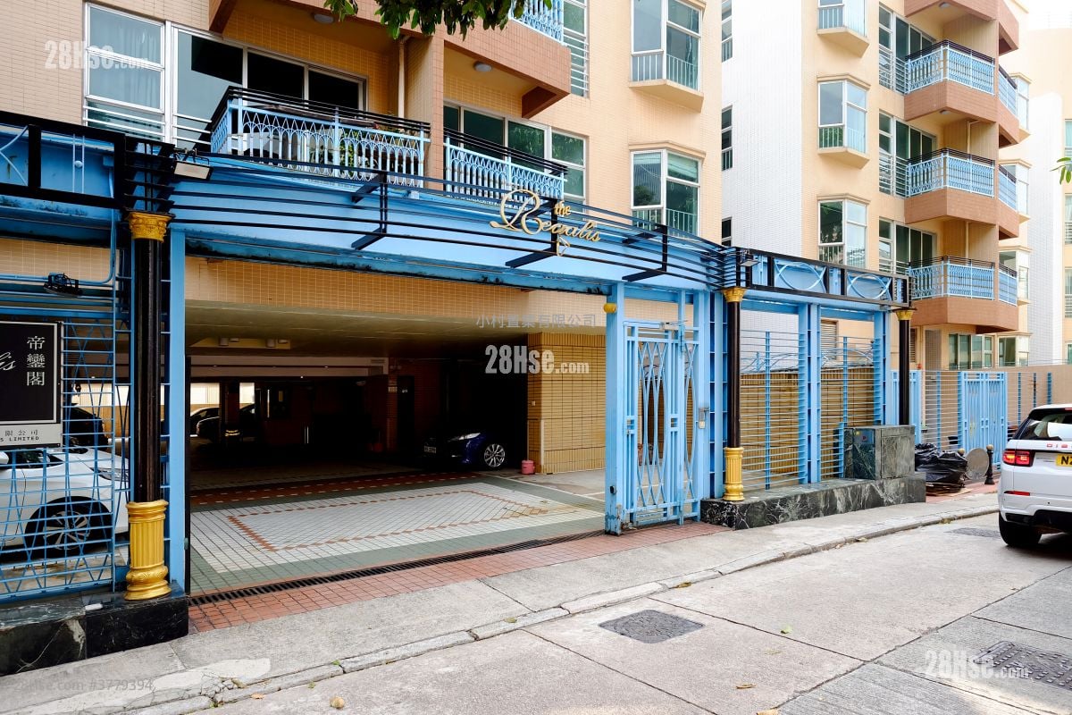 大厦入口: 帝銮阁 租盘 2 房 , 1 浴室 778 平方尺