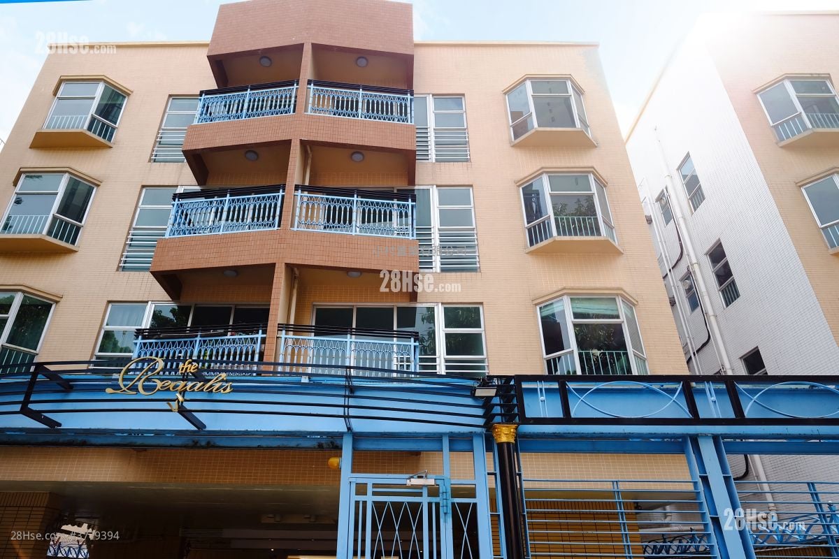 大厦外观: 帝銮阁 租盘 2 房 , 1 浴室 778 平方尺