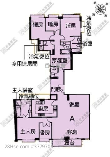 Dynasty Heights Sell 4 Bedrooms , 4 Bathrooms 1,974 ft²